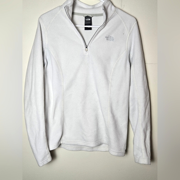 Women's The North Face Glacier Quarter Zip Fleece Pullover, Size Medium - Picture 1 of 3